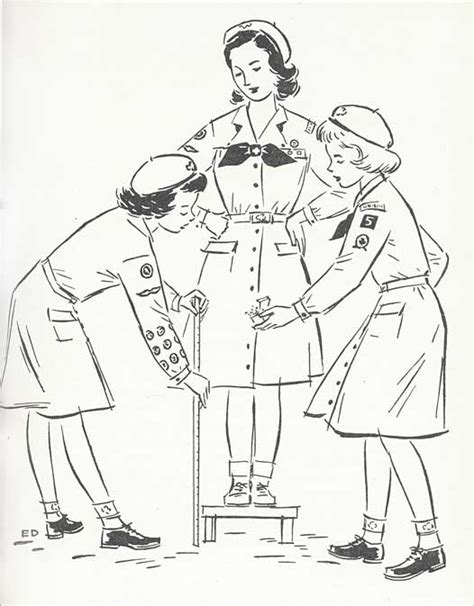 POSTCARDY: the postcard explorer: Vintage Girl Scout Uniform Fashions