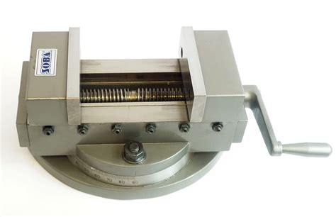 Soba Inch Precision Self Centering Machine Vice With Swivel Base