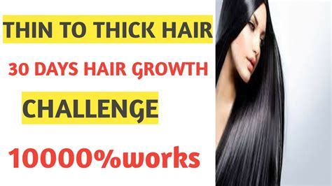 Days Extreme Hair Growth Challenge Grow Your Hair Faster Thicker