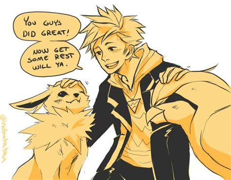 Spark Team Instinct Pokemon Go Comics Pokemon Memes Pokemon Funny