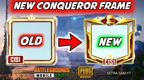 Pubg Conqueror Frame Pubg Mobile Ayo Capai Rank Conqueror Dan