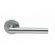 Poign Es De Porte Sur Rosaces Rondes Inox Lc Vachette Bricozor