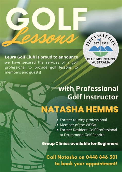 Lessons Leura Golf Club