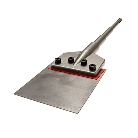 6-in Wide Tile & THINSET REMOVAL BIT®, Floor Scraper, SDS Max!!! (6" X 25") | Thinset Removal Bit