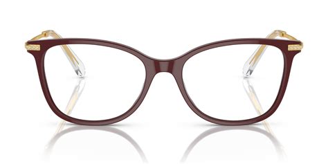 Swarovski SK2010 Eyeglasses For Women In BURGUNDY