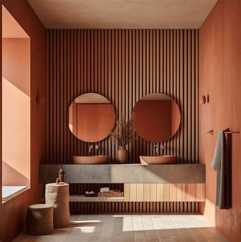 Salle De Bain Terracotta Photos Et Id Es Pour Vous Inspirer