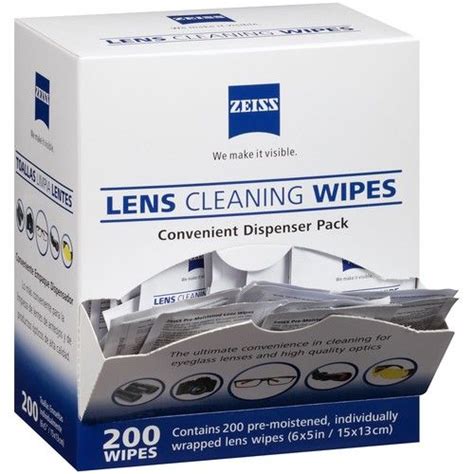 Zeiss Pre Moistened Lens Cleaning Wipes 200 Count Reviews 2022