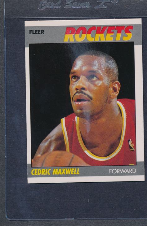 1987 88 Fleer 070 Cedric Maxwell Rockets NM 350 EBay