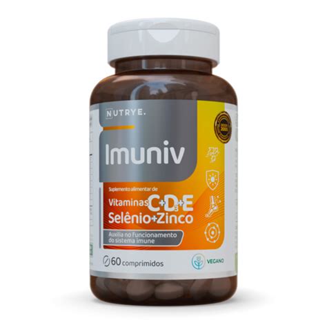 Melhor Vitamina Para Baixa Imunidade - Vitamina D3 + Vitamina C + E Zinco Selênio Vitamina para Imunidade ...