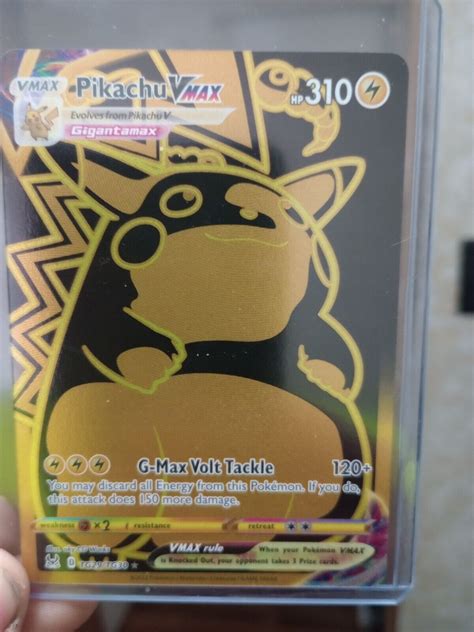 Mavin Pok Mon Tcg Pikachu Vmax Lost Origin Trainer Gallery Tg Tg