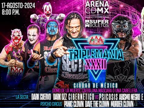 Triplemania Xxxii En Cdmx En Vivo Dónde Cuándo Y A Qué Hora Es El Evento De La Lucha Libre Aaa