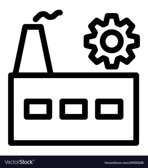 Factory Royalty Free Vector Image - VectorStock