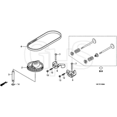 Honda Hrx C Qxe Matf Camshaft Pulley Diagram Ghs