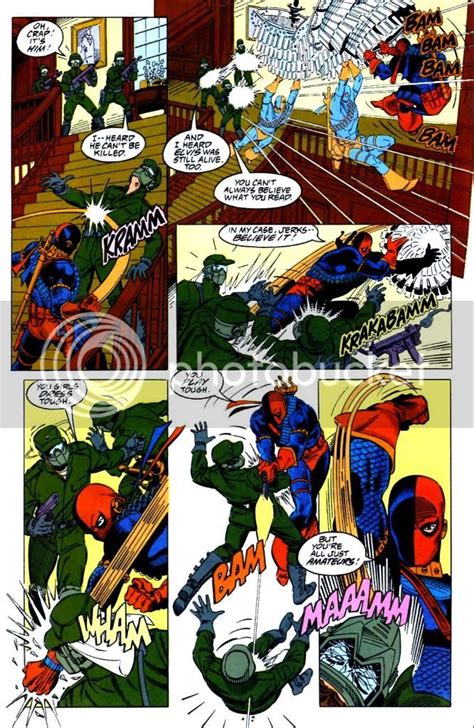 Deathstroke vs Nightwing, Blue Beetle, and Wildcat - Battles - Comic Vine