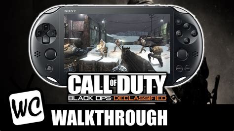 Call Of Duty Black Ops Declassified Walkthrough Full Game Youtube