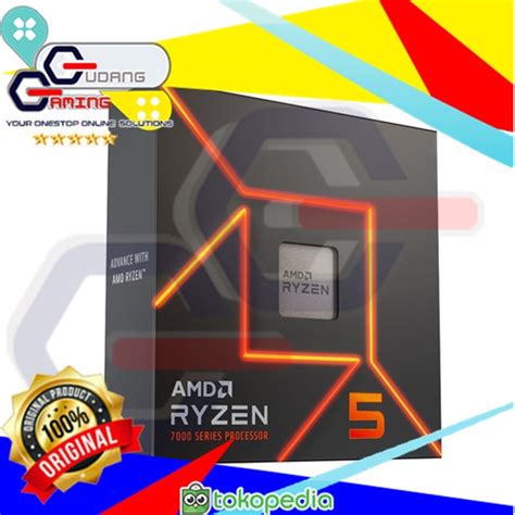 Jual Amd Ryzen 5 7600x Box 6 Cores 12 Threads Up To 53ghz Socket Am5 Jakarta Utara