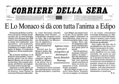 Maggio Corriere Della Sera Franco Siciliateatro