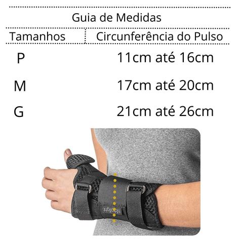 Tala De Punho Polegar Comfort Air Hidrolight Ciruvale