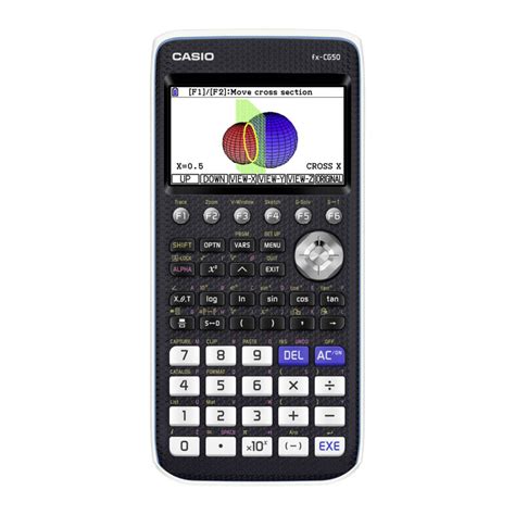 CASIO FX-CG50 INSTRUCTIONS MANUAL Pdf Download | ManualsLib