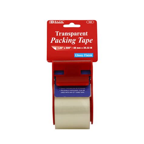 Clear Packing Tape Dispenser - Mazer Wholesale