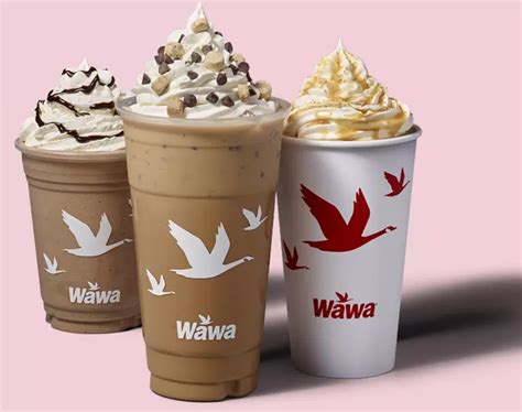 Wawa Lattes, Smoothies, and Iced Coffee