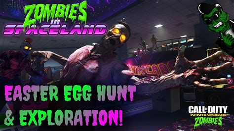 ZOMBIES IN SPACELAND EASTER EGG HUNT WALKTHROUGH Infinite Warfare