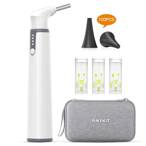 Anykit Wireless Otoscope With Dual View Ear Scope With Ear Wax Removal