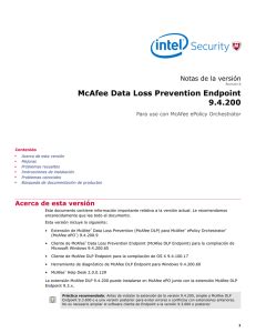 Mcafee Dlp Endpoint Ficha T Cnica