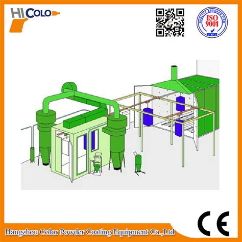 Industrial Paint Booths Powder Coating Booths China Powder Booth