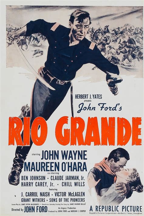 Rio Grande (1950) - Posters — The Movie Database (TMDB)