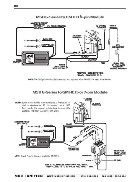 Dizzy Switch Wire Diagrams Chevy Hei Gm Hei Distributor Wiri