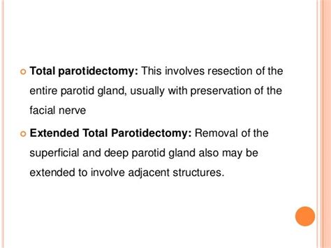 Parotidectomy Anatomy