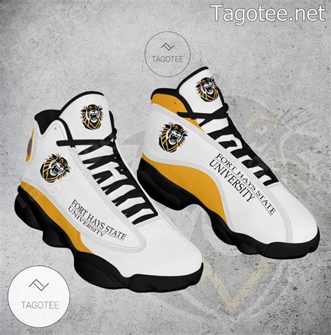 Fort Hays State University Logo Air Jordan 13 Shoes Emonshop Tagotee