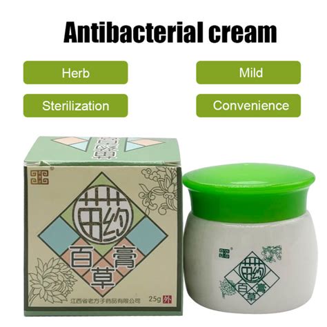 Plant Formula Antibacterial Cream Psoriasis Ointment Herbal Treatment