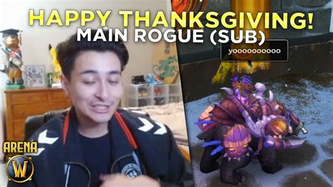 Happy Thanksgiving Main Sub Rogue Gameplay Pikaboo Wow Youtube