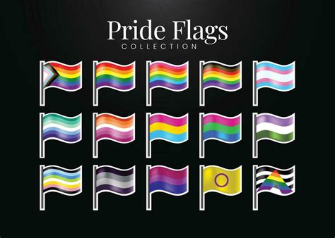 Pride Flags Collection 24640192 Vector Art At Vecteezy