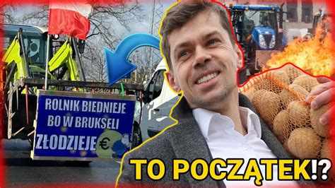 Rolnicy Pobici Przez Policje W Warszawie Newsy O Protestach Youtube