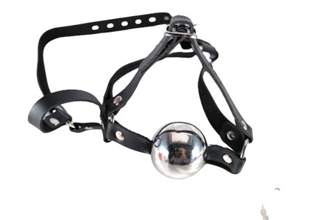 Stainless Steel Ball Gags With Head Slave Harness Lockable Loveorigin