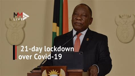 SA Announces 21 Day Lockdown Over Covid 19 YouTube