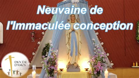 Neuvaine a l Immaculée conception 3 décembre 2021 YouTube