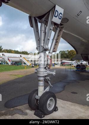 Concorde Landing Gear Stock Photo - Alamy