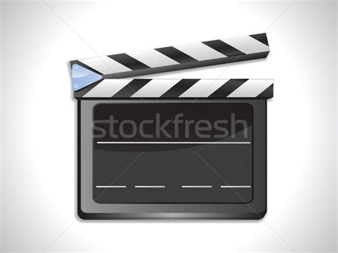 Film Slate Vector At Getdrawings Free Download