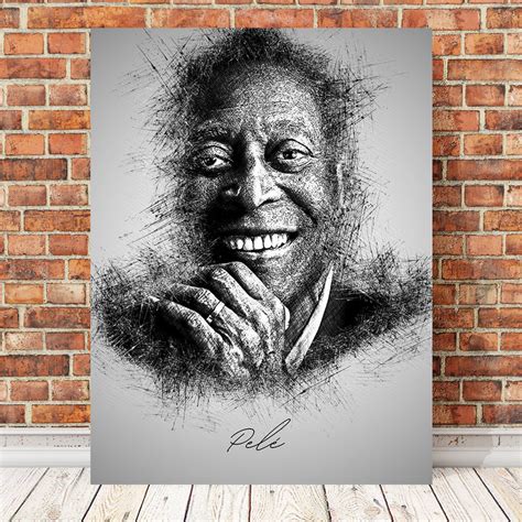 Pele – Legendary Wall Art