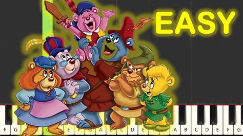 Learn How To Play Adventures Of The Gummi Bears Theme Song With This