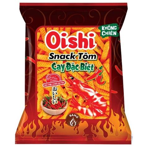 Oishi Snack tôm cay đặc biệt 68g Familymart