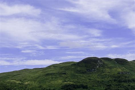 Castle Atop A Hill Grass Clouds Castle Sky Hill HD Wallpaper Peakpx