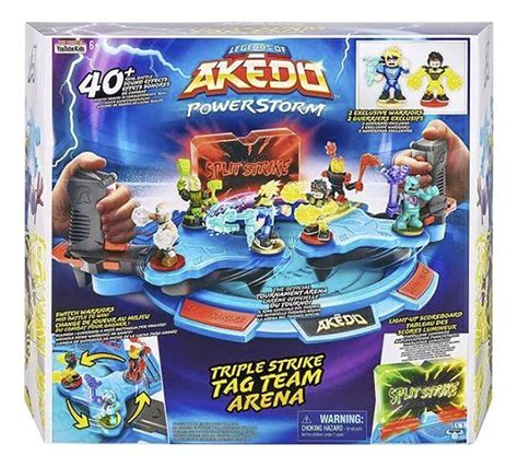 Speelset Legends Of Akedo Powerstorm Triple Tag Team Arena Legend