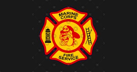 Marine Corps Fire Service Marine Firefighter T Shirt Teepublic