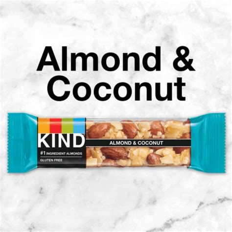 Kind Gluten Free Low Glycemic Index Almond And Coconut Bars Healthy Snack