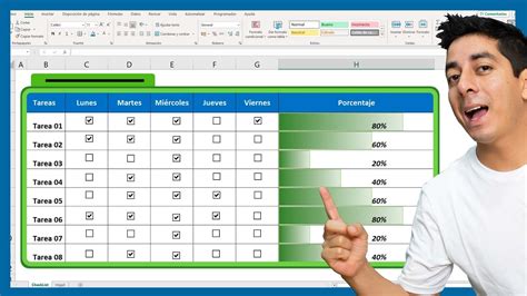 Como Crear Un Checklist Y Barra De Progreso Interactivo En Excel Bien